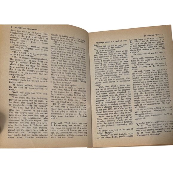 Worlds of Tomorrow May 1965 Feb July 1967 Effectives Shape of us to Come Planet - Picture 6 of 13